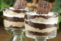 Peanut Butter Chocolate Brownie Brittle Layers