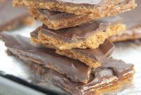Decadent Chocolate Graham Toffee