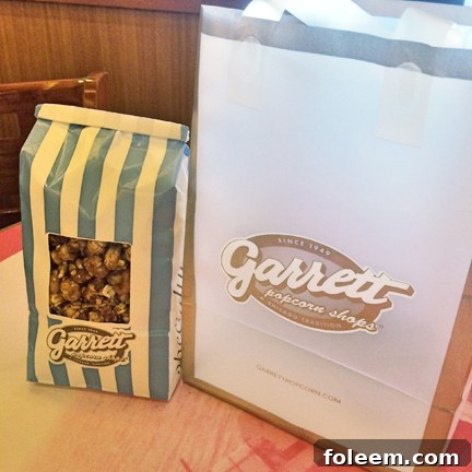 Garrett Popcorn Shop in Chicago, an iconic snack destination.