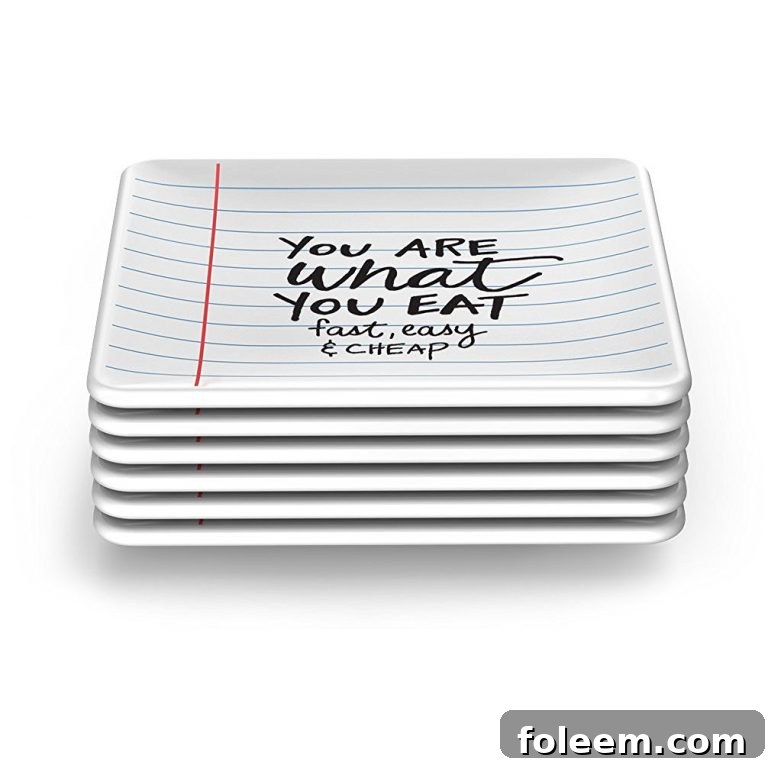 Noted Party Appetizer Plates, perfect for entertaining and a fun gift for hosts.