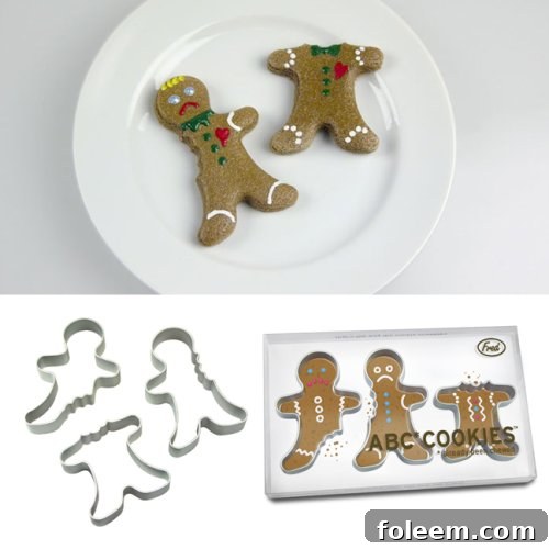 Already Been Chewed Gingerbread Man Cookie Cutter, a fun and unique baking gift.
