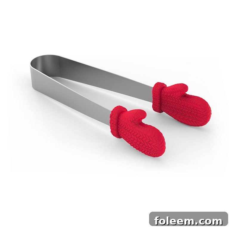 Cold Finger Mitten Ice Tongs, a creative kitchen gadget for entertaining.