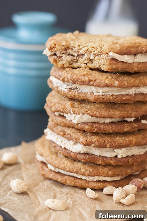 Homemade Stuffed Nutter Butter Cookies {Wishes & Dishes}