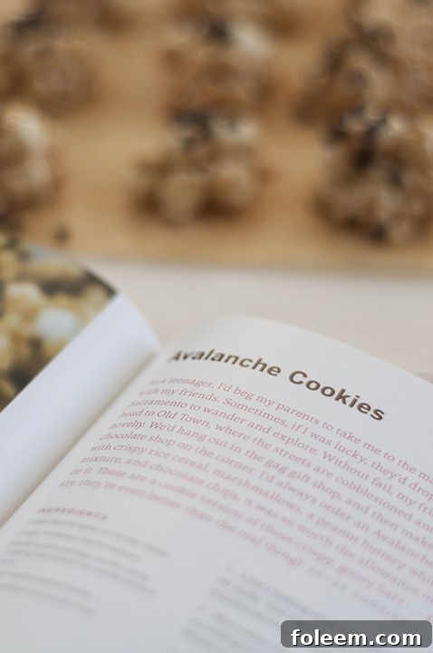 Gluten-free No-Bake Avalanche Cookies, inspired by "Two in One Desserts" cookbook from food blogger Hayley Parker.
