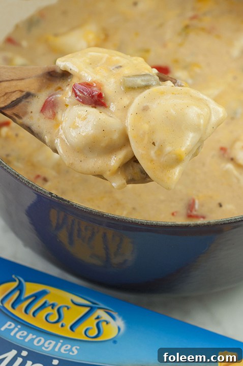 Cheesy Cajun Chicken Pierogy Bake Recipe is classic comfort food that will take your weeknight dinner to a whole new level. It is all made in one pot, complete with chicken and veggies!