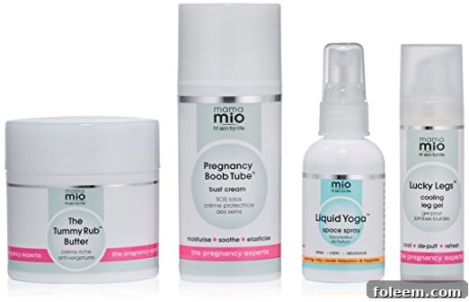 Mama Mio Pregnancy Kit stretch mark cream is part of my Gift Ideas for Expecting Mothers post.