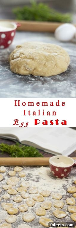 Italian pasta made from scratch can seem like a challenging task, but this Homemade Egg Pasta made right in the food processor or blender will show you just how easy homemade pasta can be!