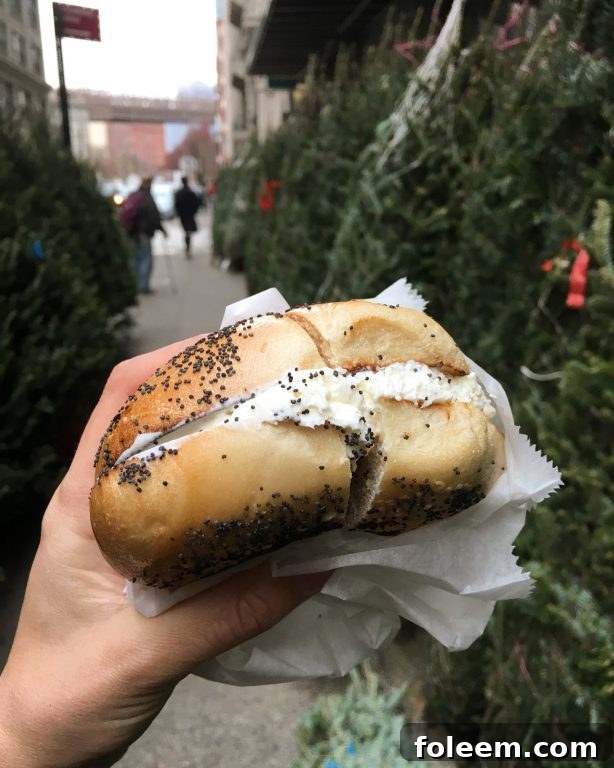La Bagel Delight in DUMBO, Brooklyn, NYC, offering authentic New York bagels. A must-visit for foodies in New York City.