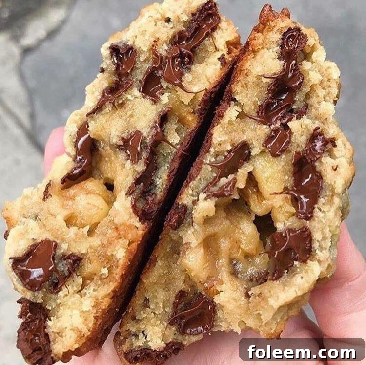 Levain Bakery Giant Chocolate Chip Cookies in New York City. A must-try dessert for anyone visiting NYC.