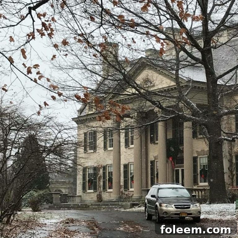 The George Eastman Kodak house in Rochester, New York.