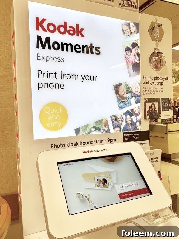 Kodak Moments Kiosk, Wegmans, Greece NY