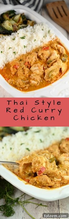 Promotional image of Wegmans Thai Style Red Curry Chicken product