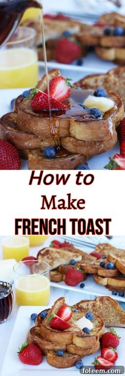 Learning how to make French toast is not about secret ingredients or special tools. Let me show you how to make this incredibly indulgent breakfast and brunch staple!