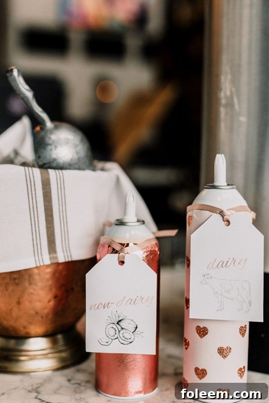 Easy tips and tricks for Setting up a Coffee Bar for your Party! Invite a few freinds over and host a casual coffee bar party right at home or set it up for a large birthday party or wedding! 
