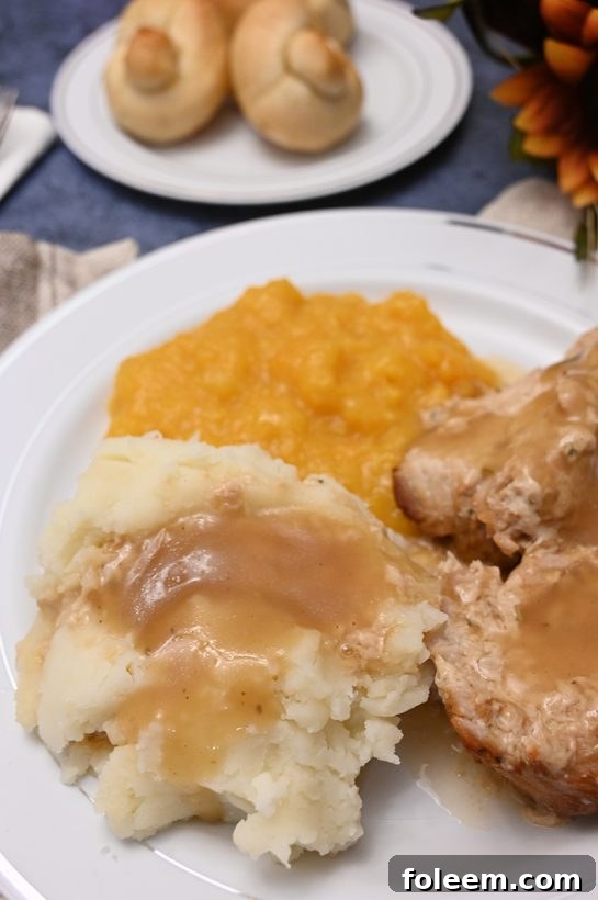 A bowl of creamy mashed potatoes, served as a holiday side dish, from BJ's Wholesale Club