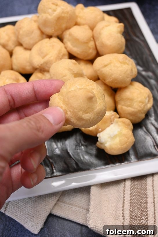 Defrosted Mini Eclairs dessert from BJ's Wholesale Club