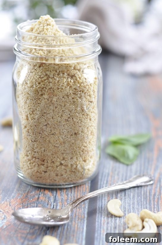 Learn How to Make Vegan Parmesan "Cheese". Four ingredient vegan parmesan cheese made with raw cashews that is the perfect substitute for any recipe you would use Parmesan cheese for!