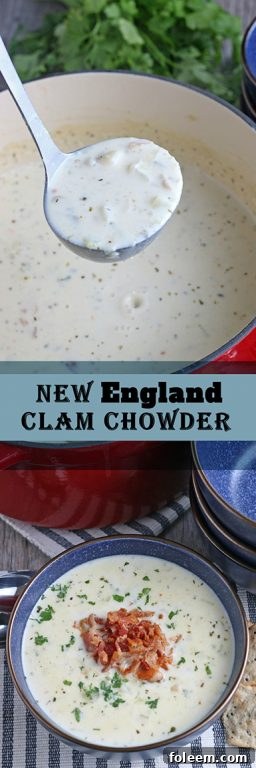 Making a delicious and indulgent clam chowder recipe is easier than you think. Homemade clam chowder is filled with all the tasty textures and flavors you’d expect, tender potatoes and clams alongside the salty bacon to create the perfect balance. 