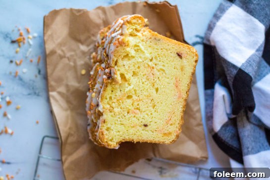 Simple Fall Confetti Sweet Bread, moist and flavorful, perfect for Thanksgiving snack, made with just a bowl, spatula, and loaf pan.