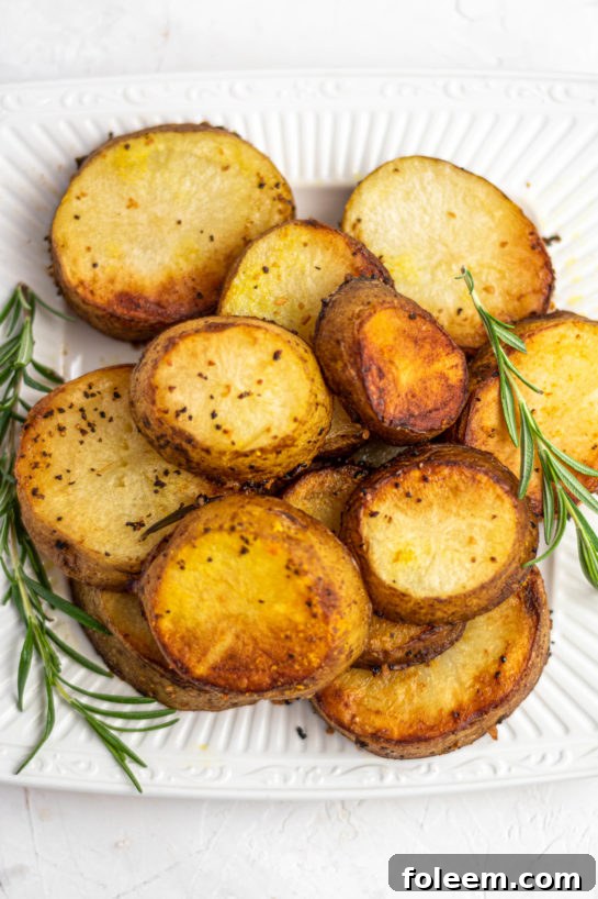 Delicious melting potatoes served in a rustic bowl, ready to be enjoyed