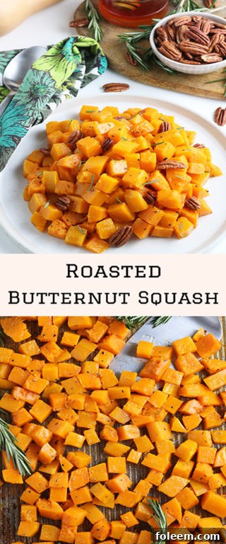 This Roasted Butternut Squash recipe has so much flavor and is a delicious side dish for Thanksgiving and Christmas! It is so tasty and a little different than the standard fare for any holiday!