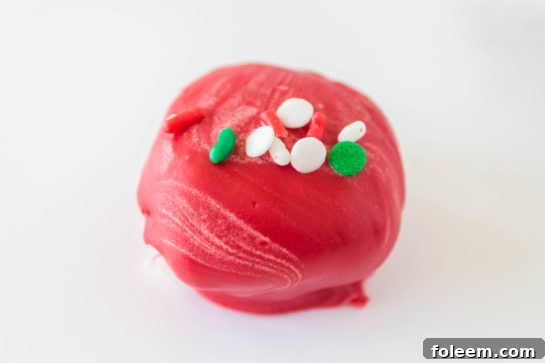 Easy Edible Cookie Dough Balls recipe is so incredibly yummy, made with no eggs, and especially perfect for Christmas dessert trays!