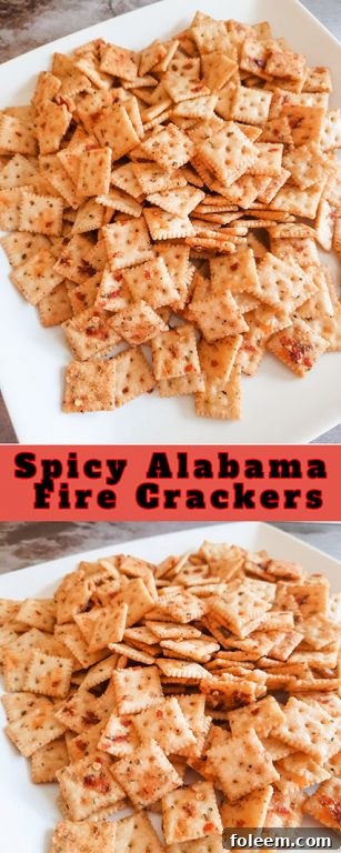 A single Spicy Alabama Fire Cracker, perfectly seasoned and crispy, showcased against a blurred background.