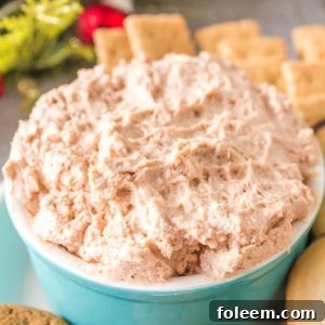 Easy Cinnamon Roll Dip is a decadent, crazy simple dessert recipe for any holiday or a sweet breakfast idea! It only takes about 15 minutes from start to finish!