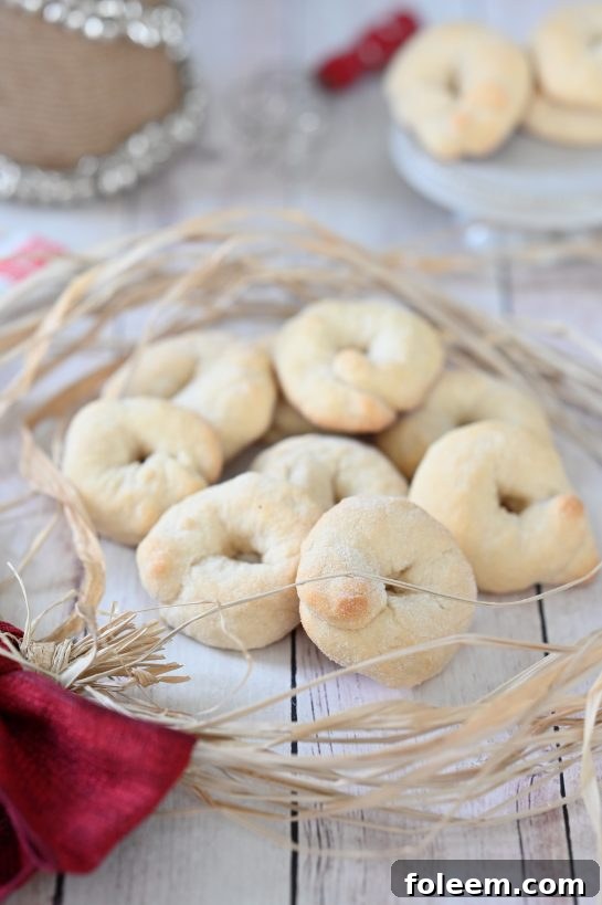 Italian Wine Cookies (Ciambelle al Vino) recipe are a perfect addition to your holiday cookie trays These cookies are light, crunchy, easy to make and made with wine. These are great with coffee!