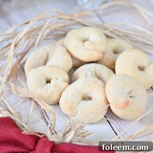 Italian Wine Cookies (Ciambelle al Vino) recipe are a perfect addition to your holiday cookie trays These cookies are light, crunchy, easy to make and made with wine. These are great with coffee!