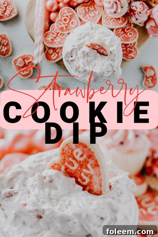 A festive platter with Strawberry Cake Mix Dip, suitable for Valentine's Day or any sweet celebration with kids