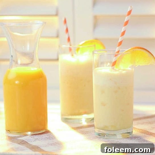 When you’re on the go, don’t miss out on this vitamin-packed Orange Cream Smoothie recipe that takes just minutes to make.