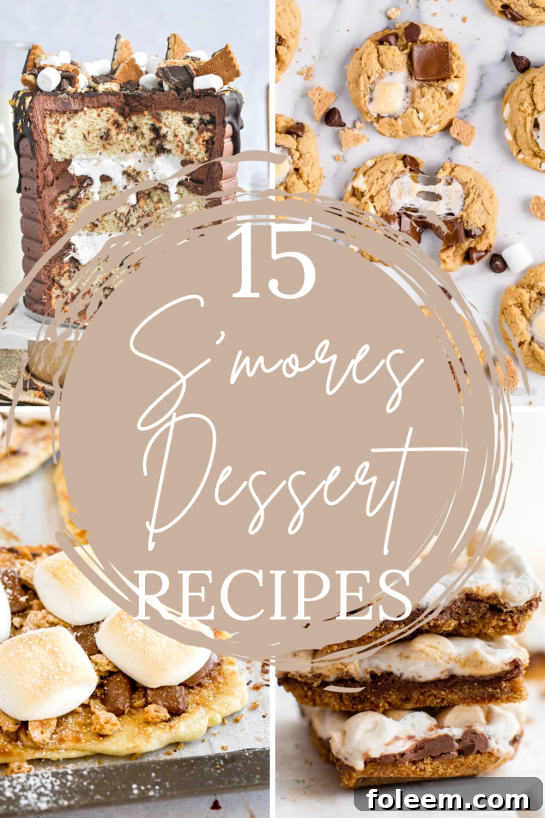 Experience the magic of s'mores without a campfire! Explore these delectable s'mores dessert recipes featuring gooey marshmallows, rich chocolate, and crunchy graham crackers for an unforgettable treat.