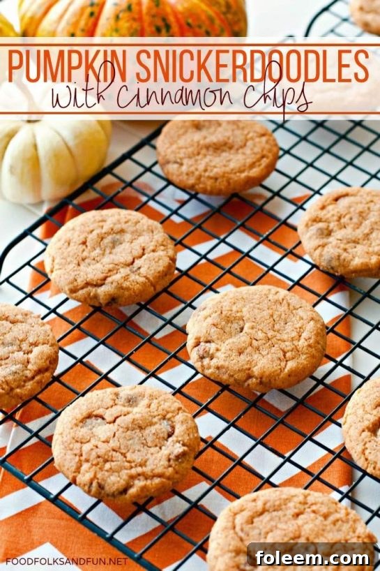 Perfectly seasonal Pumpkin Spice Snickerdoodles, combining classic snickerdoodle charm with the cozy flavors of pumpkin for a delightful fall treat.