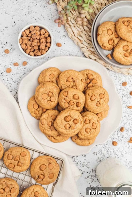 Irresistibly sweet and chewy Butterscotch Pudding Cookies, featuring the rich, caramel-like notes of butterscotch for a truly satisfying treat.