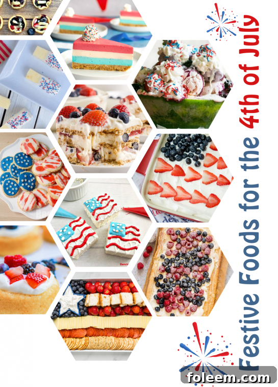 Celebrate Independence Day with a vibrant spread of 22 festive red, white, and blue recipes, perfect for barbecues, picnics, and summer gatherings. Discover crowd-pleasing desserts and appetizers for all ages.