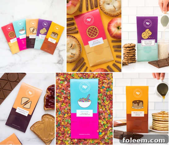 Sugar Plum Nostalgic Chocolate Bars