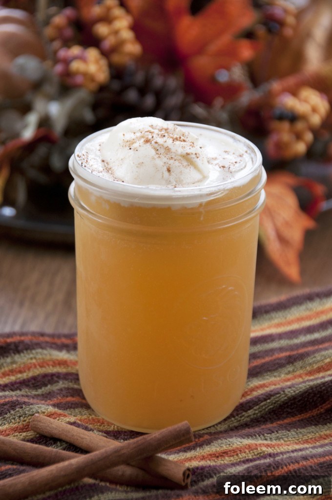 Apple Cider Floats Recipe made with ginger al and perfect for fall!