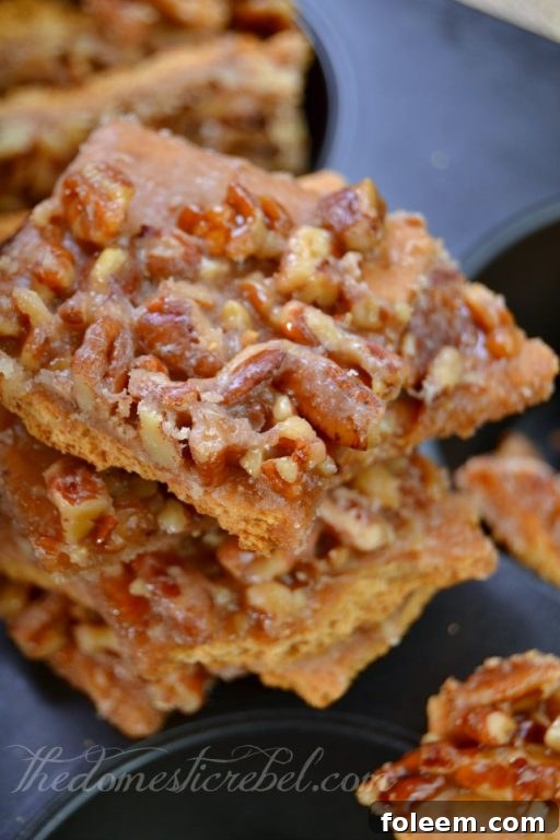 Pecan Pie Bark (The Domestic Rebel