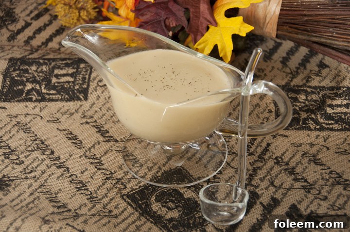 Perfect homemade turkey gravy made in just 15 minutes, no drippings required