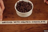 Writing with Melted Chocolate: Creative Piping Ideas and Tips