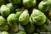 Crispy Roasted Brussels Sprouts with Garlic and Parmesan