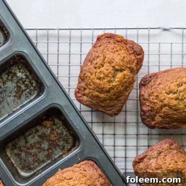 Mini Banana Loaves