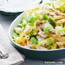 Chicken Caesar Pasta Salad