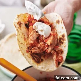 Shredded Chicken Tacos