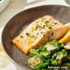 Salmon with Lemon Butter Sauce