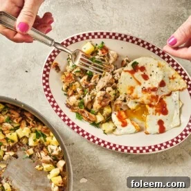 Leftover Turkey Hash