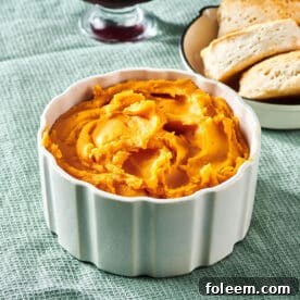 Garlic Mashed Sweet Potatoes