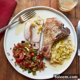Stovetop Pork Chops with Creamy Madeira Sauce