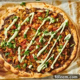 Mexican pizza